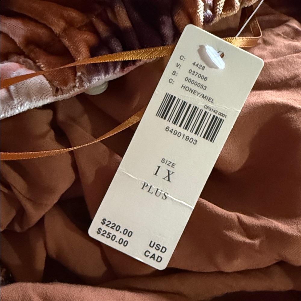 Anthropologie Halter Velvet Maxi Dress in a pink multi floral print. $220 NWT - Picture 4 of 5